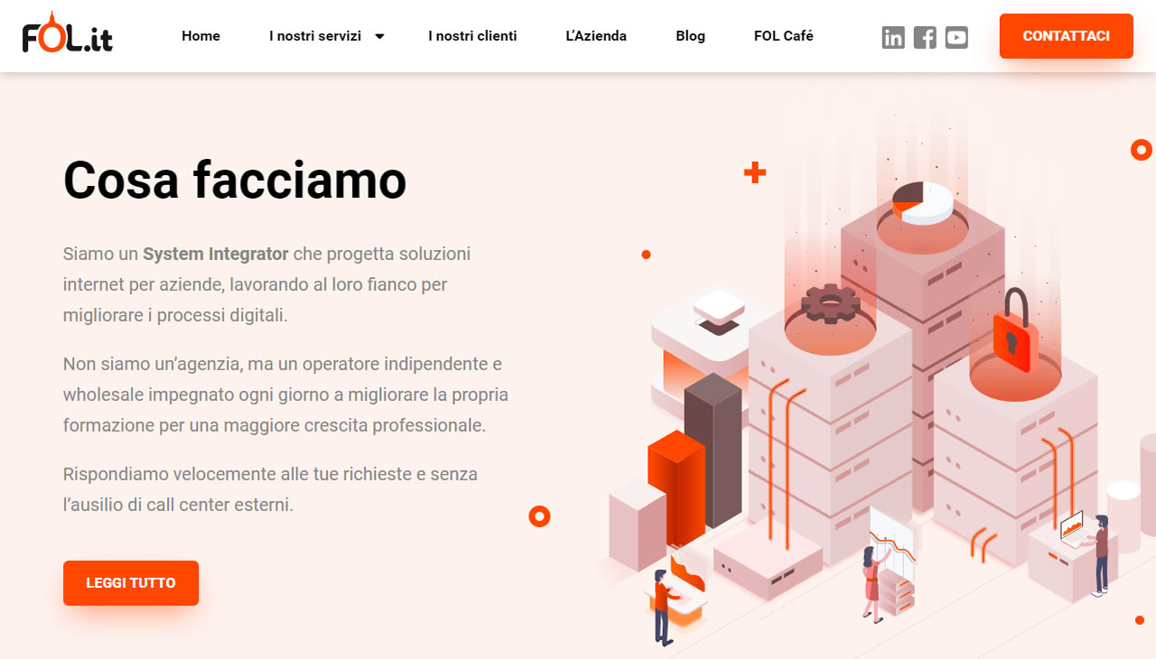 Sito web di FOL.it - Servizi