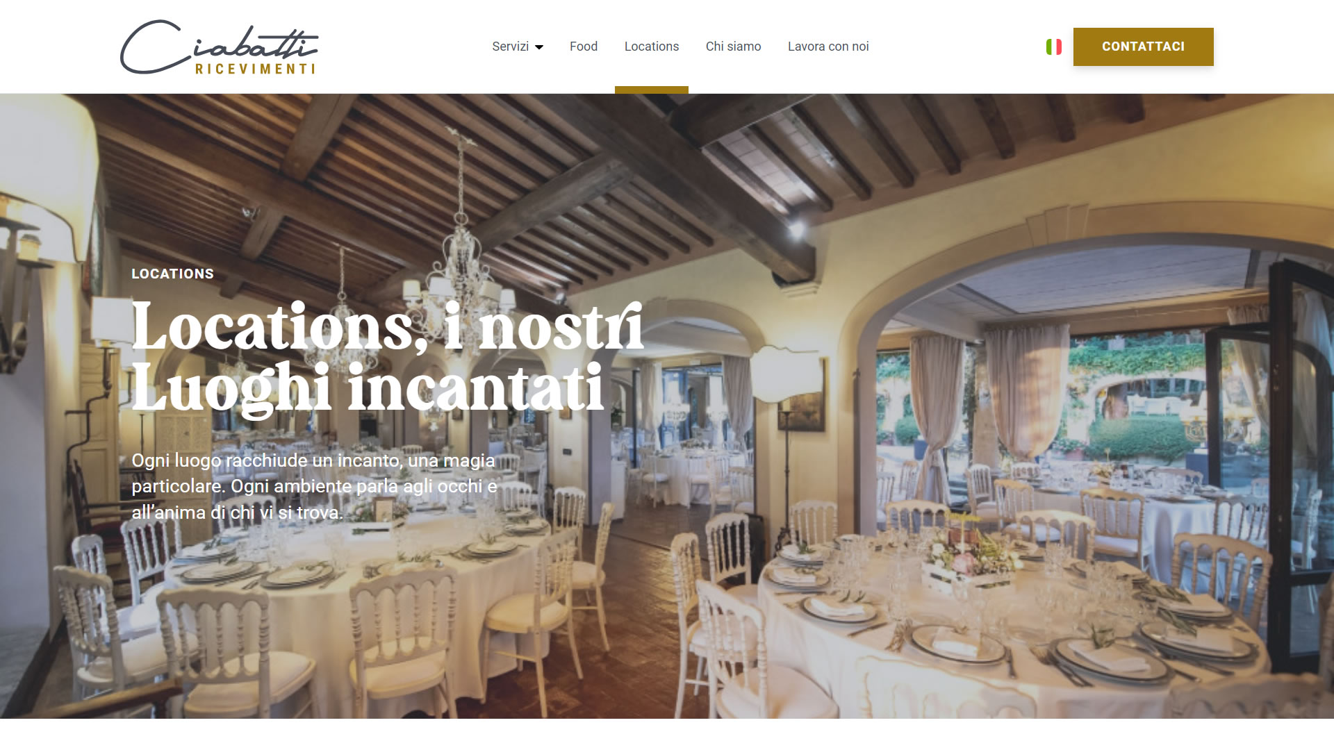 Ciabatti Ricevimenti | Location